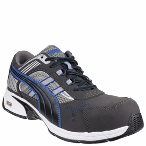 Leather Shoes Puma Safety Pace Blue