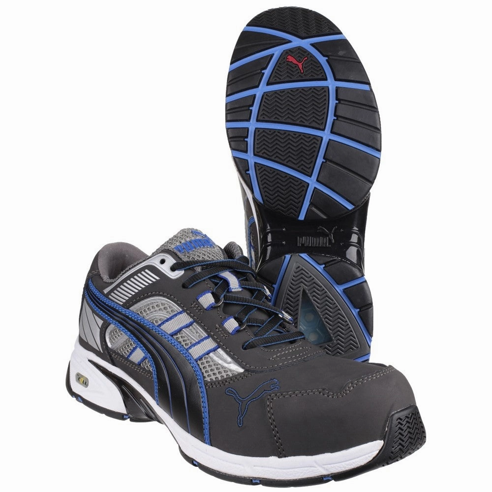 Wide Fit Secure Fit Puma Safety Pace Blue