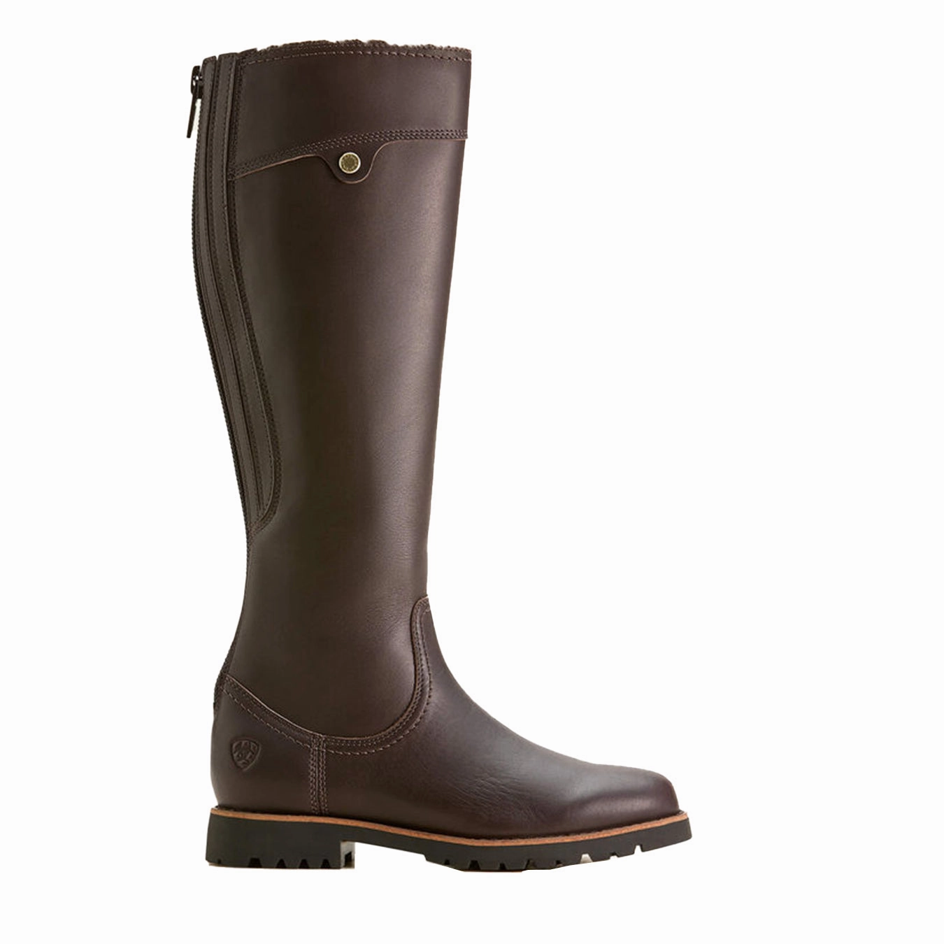 Ariat Womens Arlington Sherpa Waterproof Espresso Arch Support Water Resistant