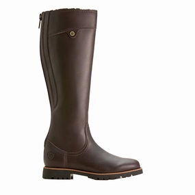Ariat Womens Arlington Sherpa Waterproof Espresso Arch Support Water Resistant