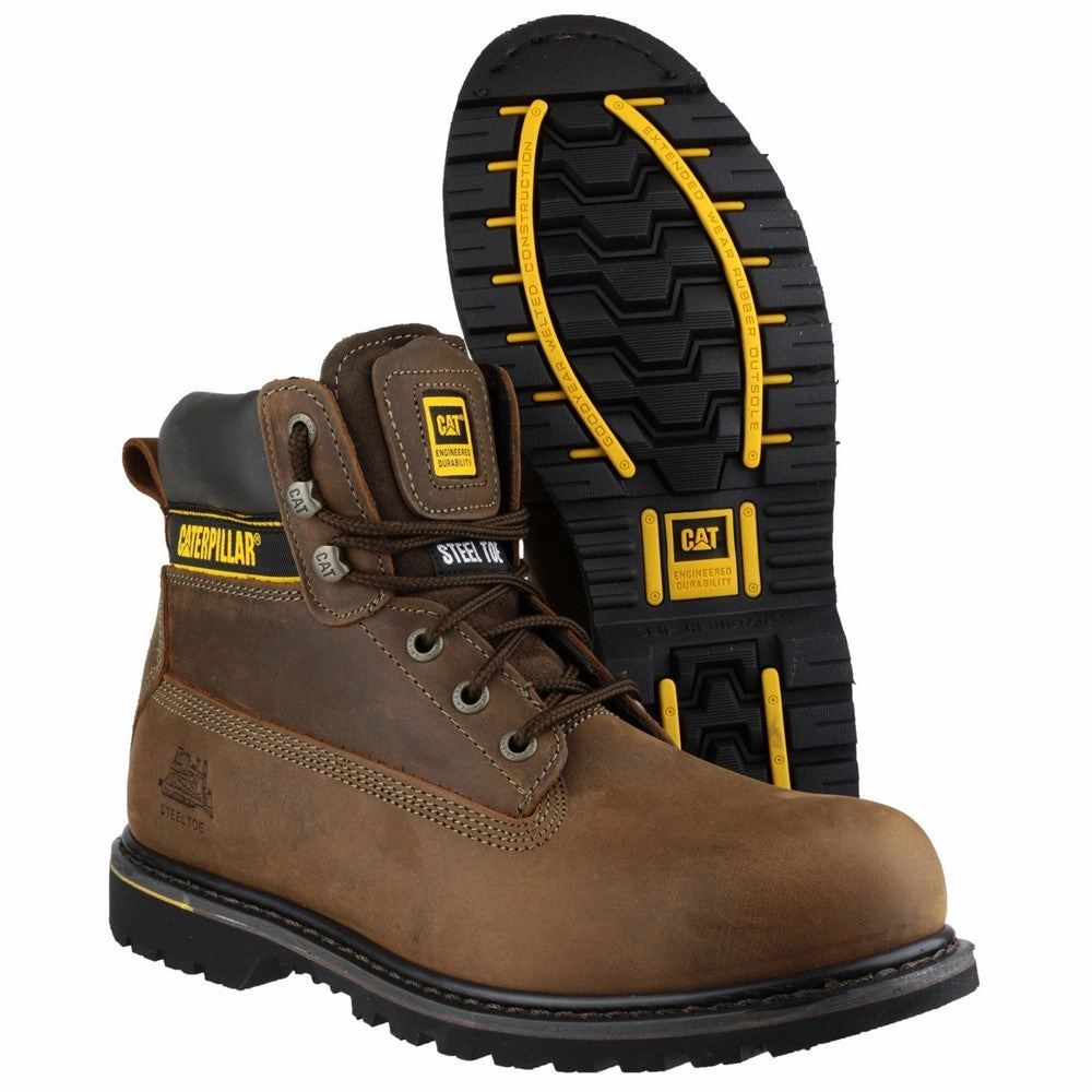 Orthotic Friendly Machine Washable Caterpillar Holton Safety Boot