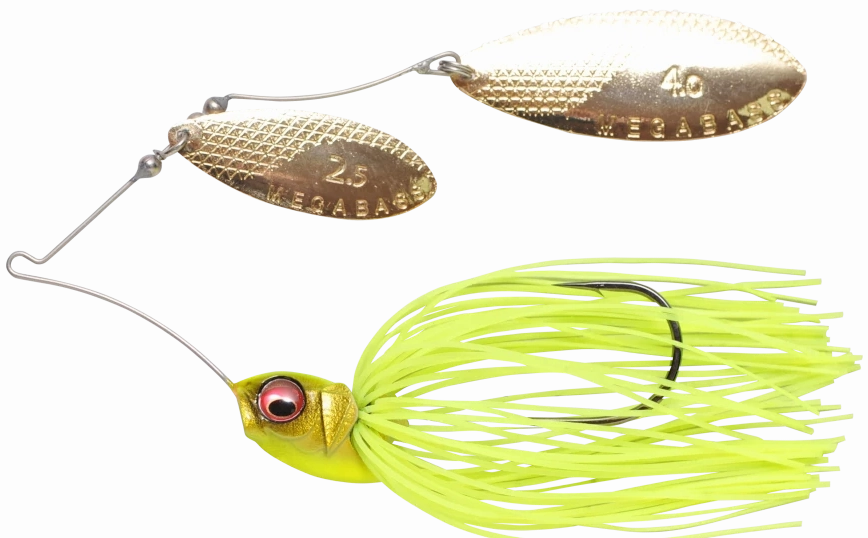 Megabass V9 Double Willow Spinnerbait