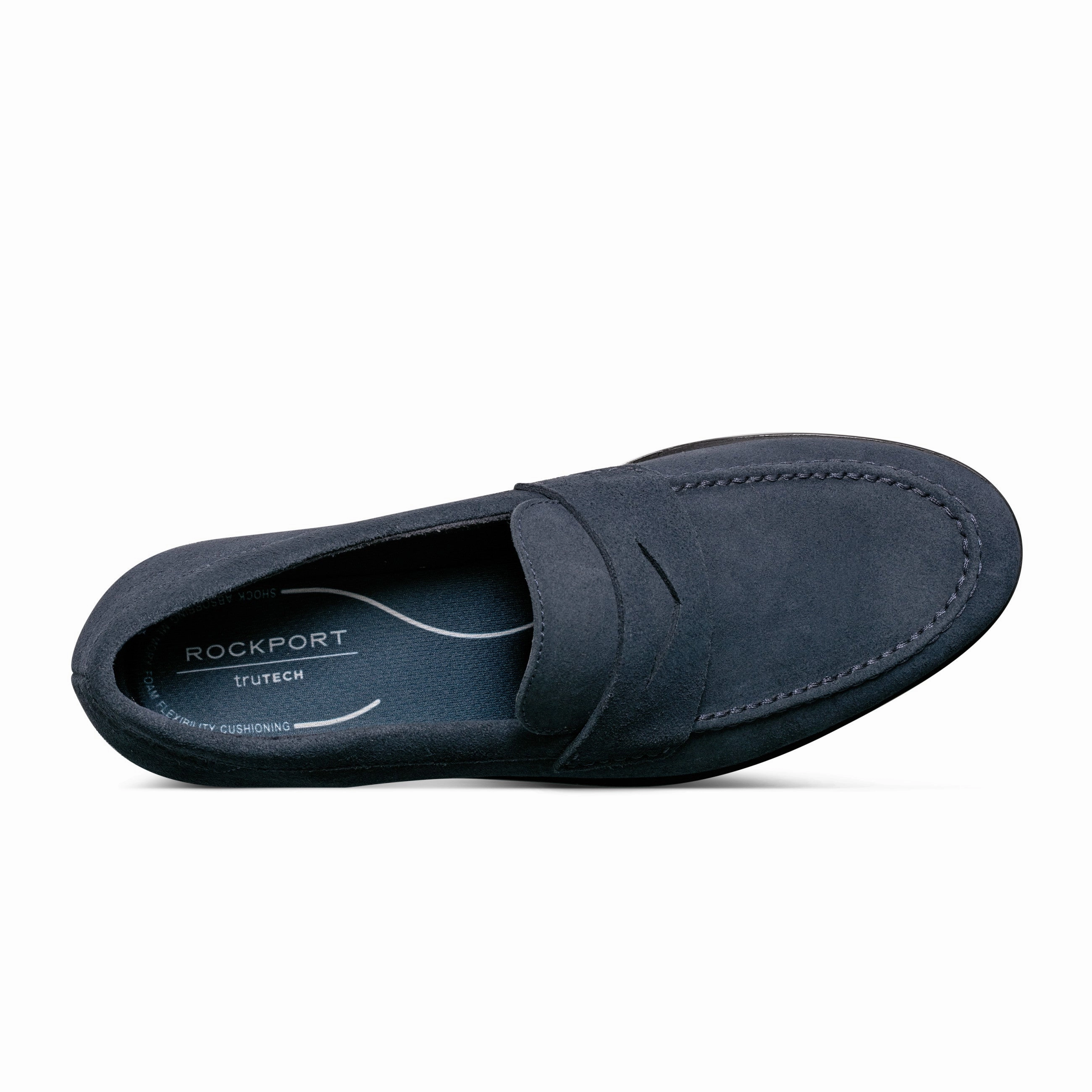 Travel Ready Grippy Traction Men'S Sutton Dress Slip-On Penny Loafers