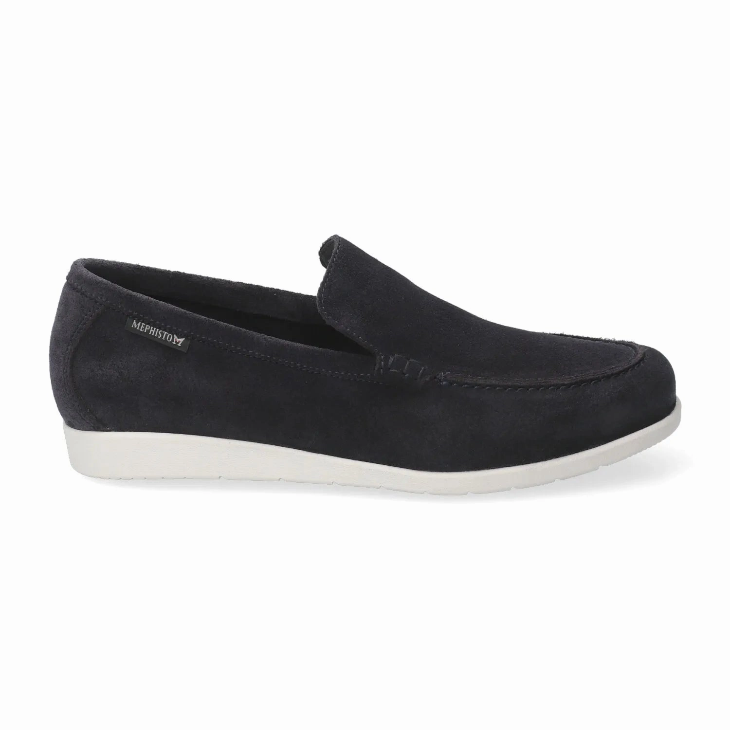 Mephisto | Loafers | Men | Valner Velours 9855 Blue Moisture Wicking