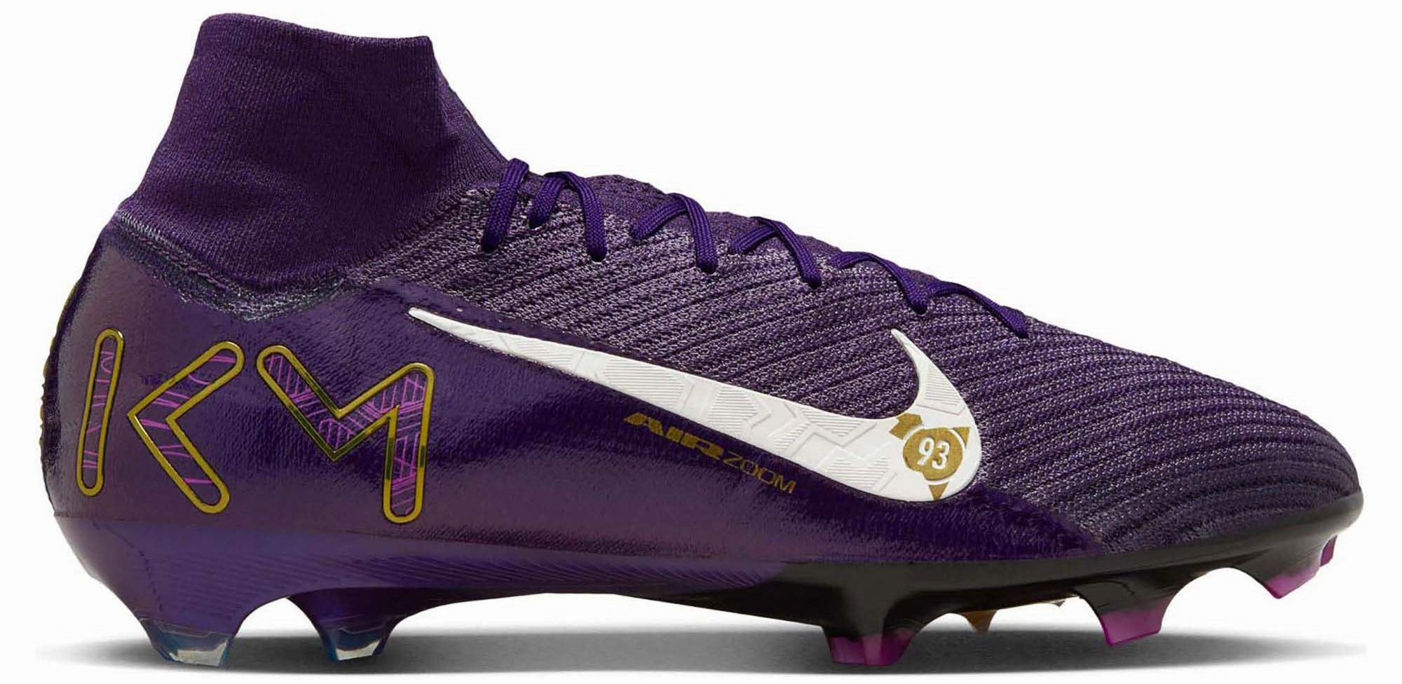 Odor Control Mercurial Superfly 10 Elite Kylian Mbapp?? Firm Ground High Top Men'S Football Boots
