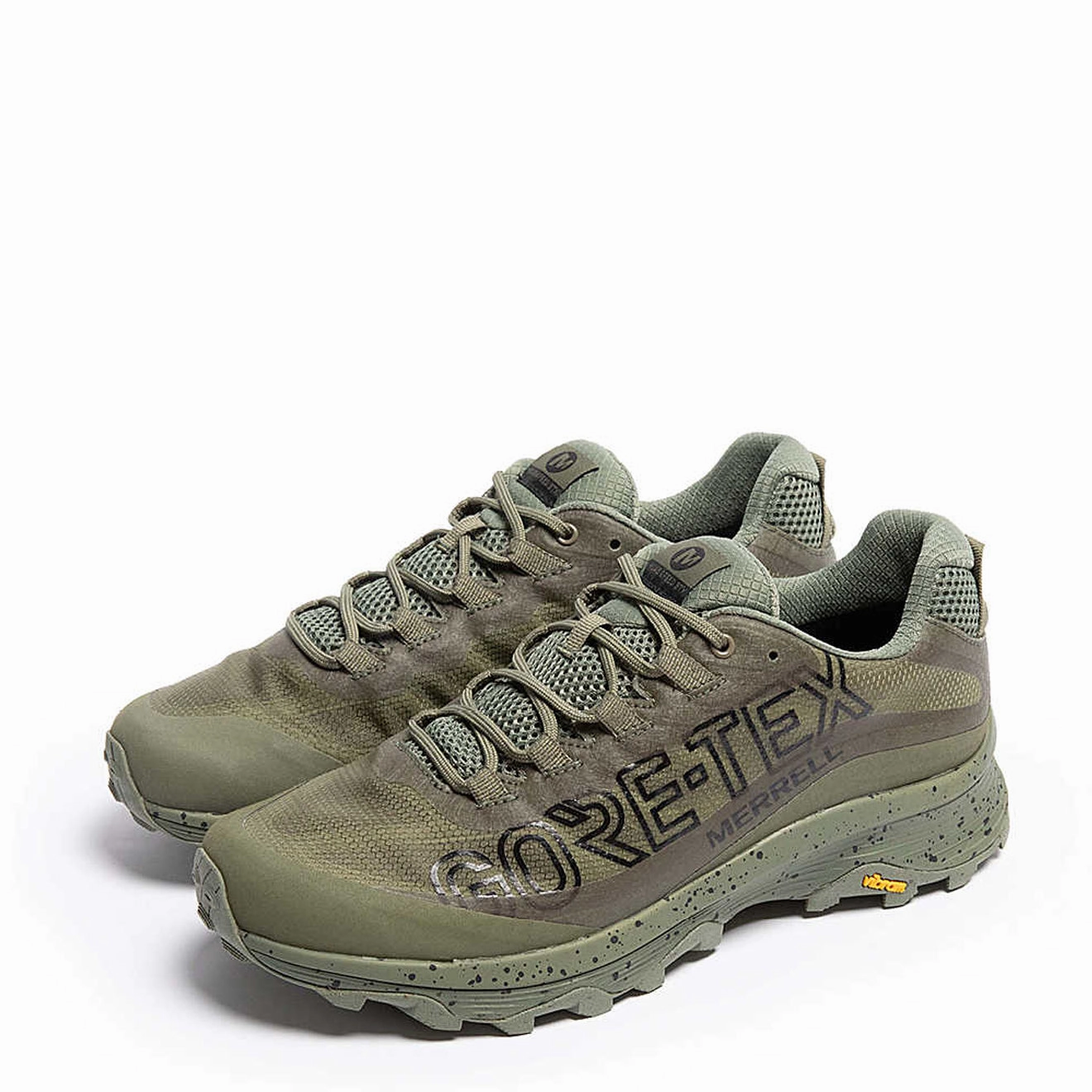 Supportive Footwear Water Resistant Merrell Moab Speed Gtx Se Trainer Lichen