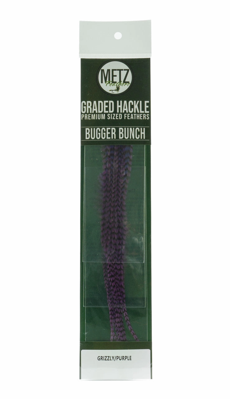 Metz Hackle Bugger Bunch