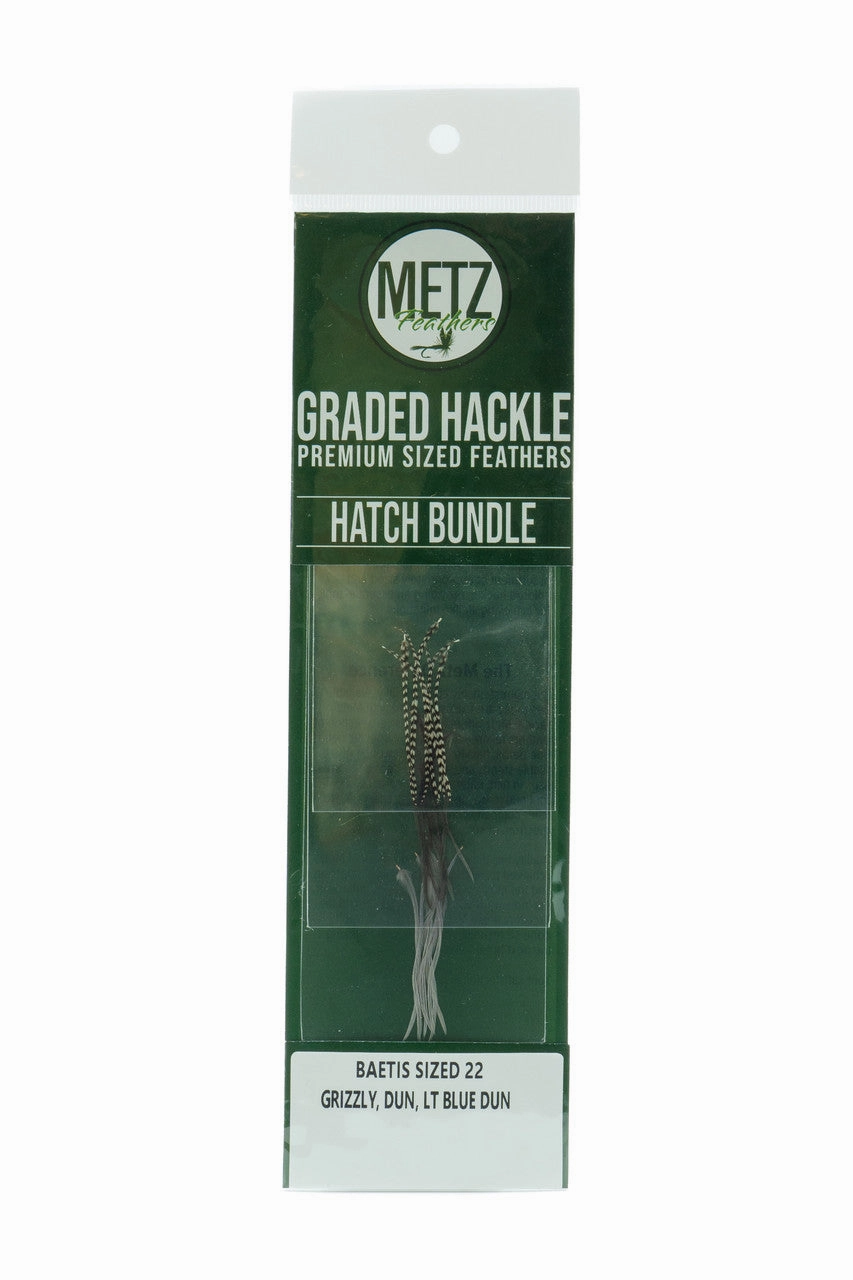 Metz Hackle Hatch Bundle 3 Pack
