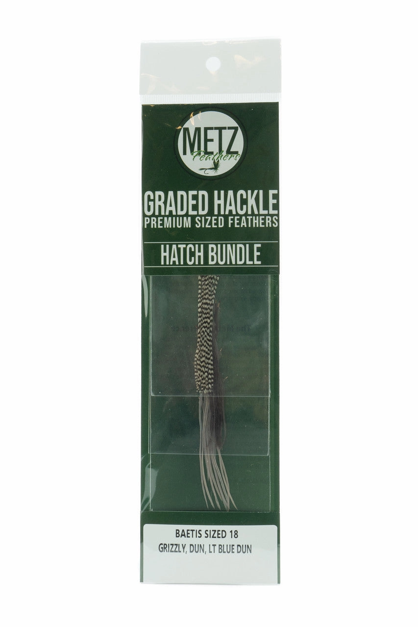Metz Hackle Hatch Bundle 3 Pack