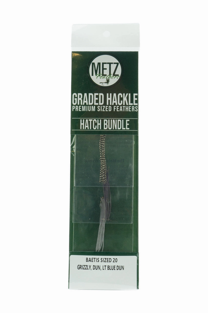 Metz Hackle Hatch Bundle 3 Pack