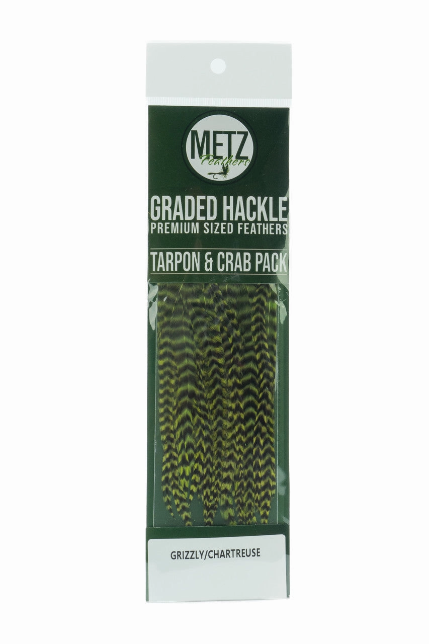 Metz Tarpon Crab Hackle Pack