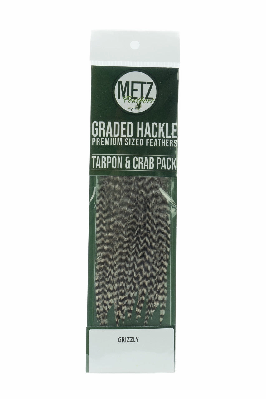 Metz Tarpon Crab Hackle Pack