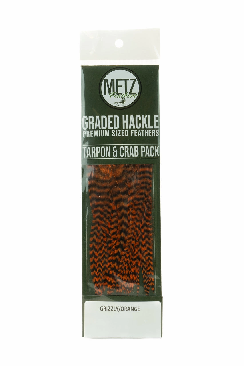 Metz Tarpon Crab Hackle Pack