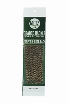 Metz Tarpon Crab Hackle Pack