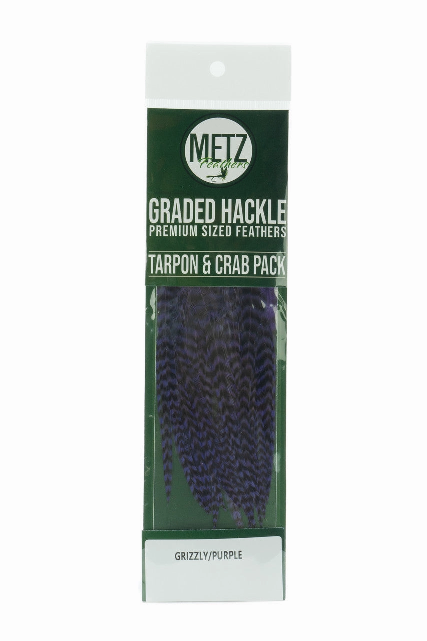 Metz Tarpon Crab Hackle Pack