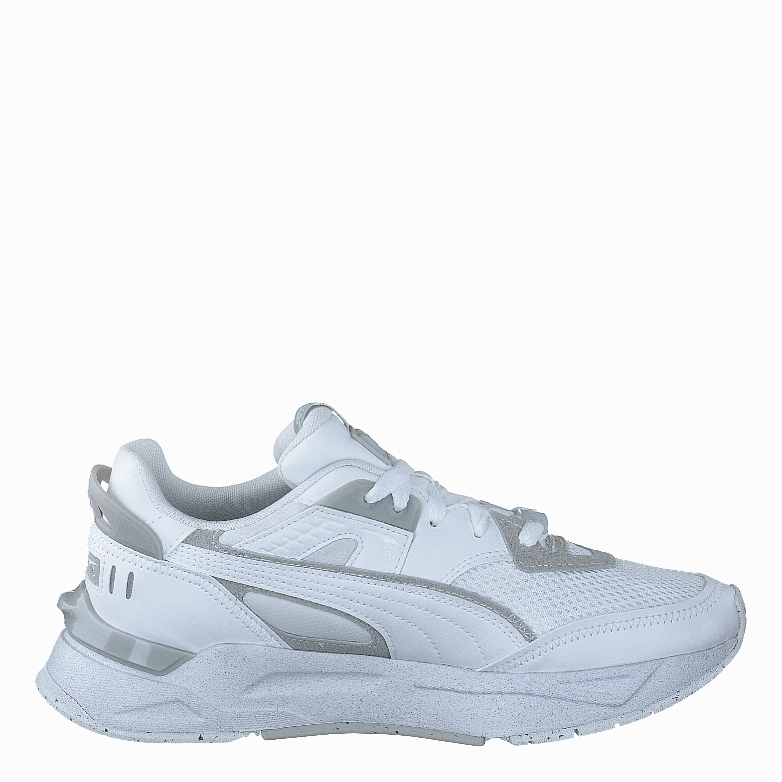 Mirage Sport Re:Style Puma White-Gray Violet Rugged Unisex Shoes