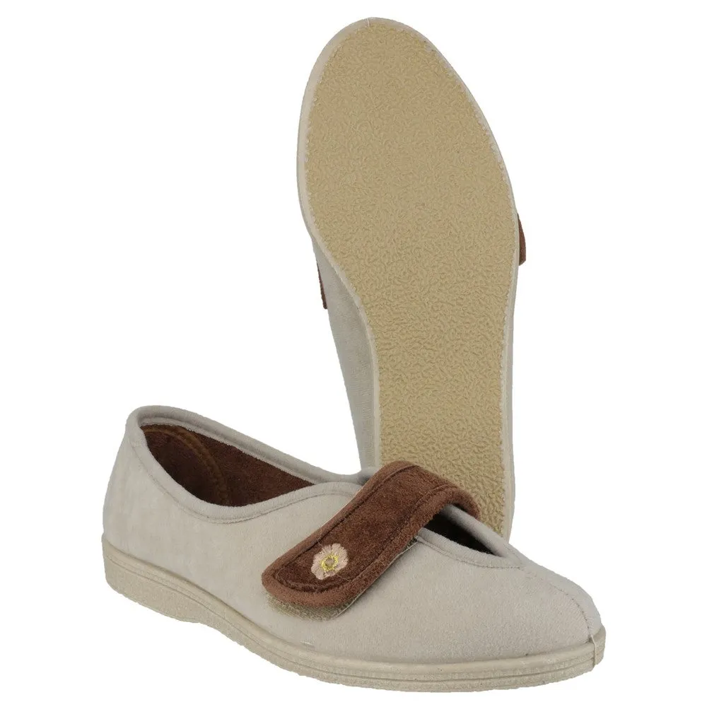 Comfortable Footwear Unisex Shoes Mirak Andrea Touch Fastening Slipper