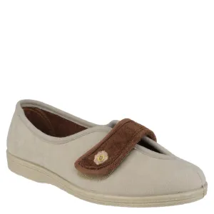 Versatile Footwear Flat Feet Shoes Mirak Andrea Touch Fastening Slipper