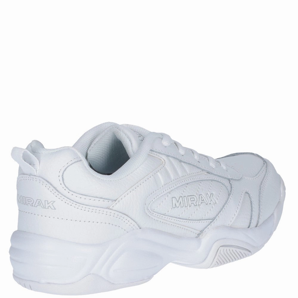Mirak Contender Lace Trainer Relaxed Fit Footwear Leather Shoes