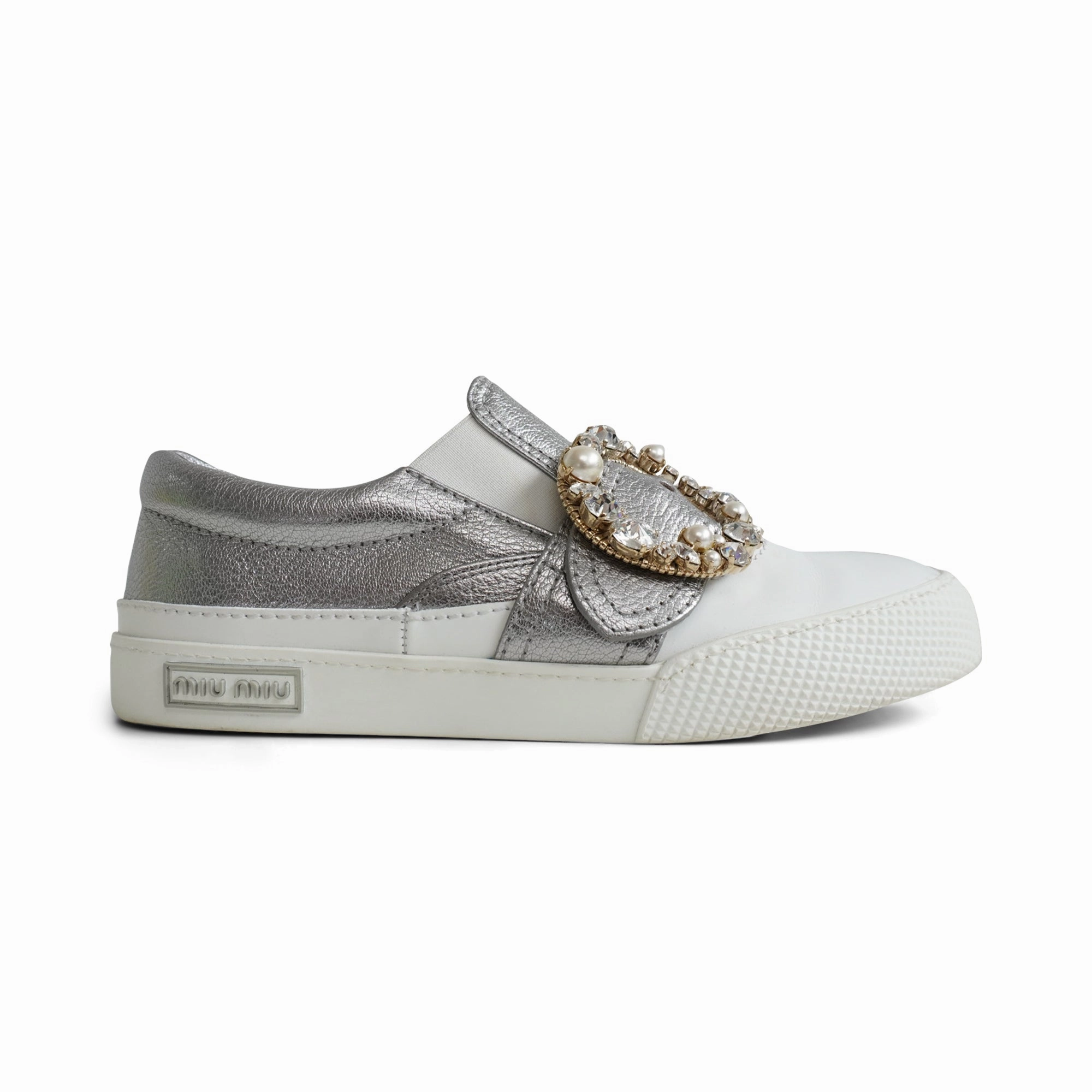 Miu Miu Slip-On Sneakers - Women'S 37 Premium Comfort Relaxed Fit Footwear