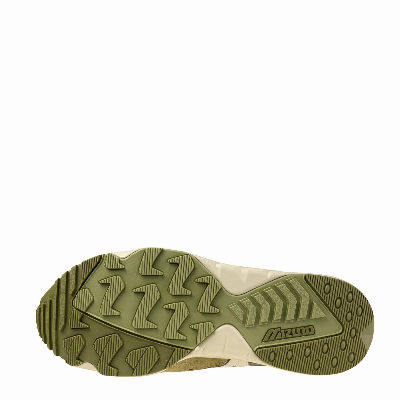 Flat Feet Shoes Mizuno Contender Premium Trainer Olive Drab / Smoke Green / Cloud Cream