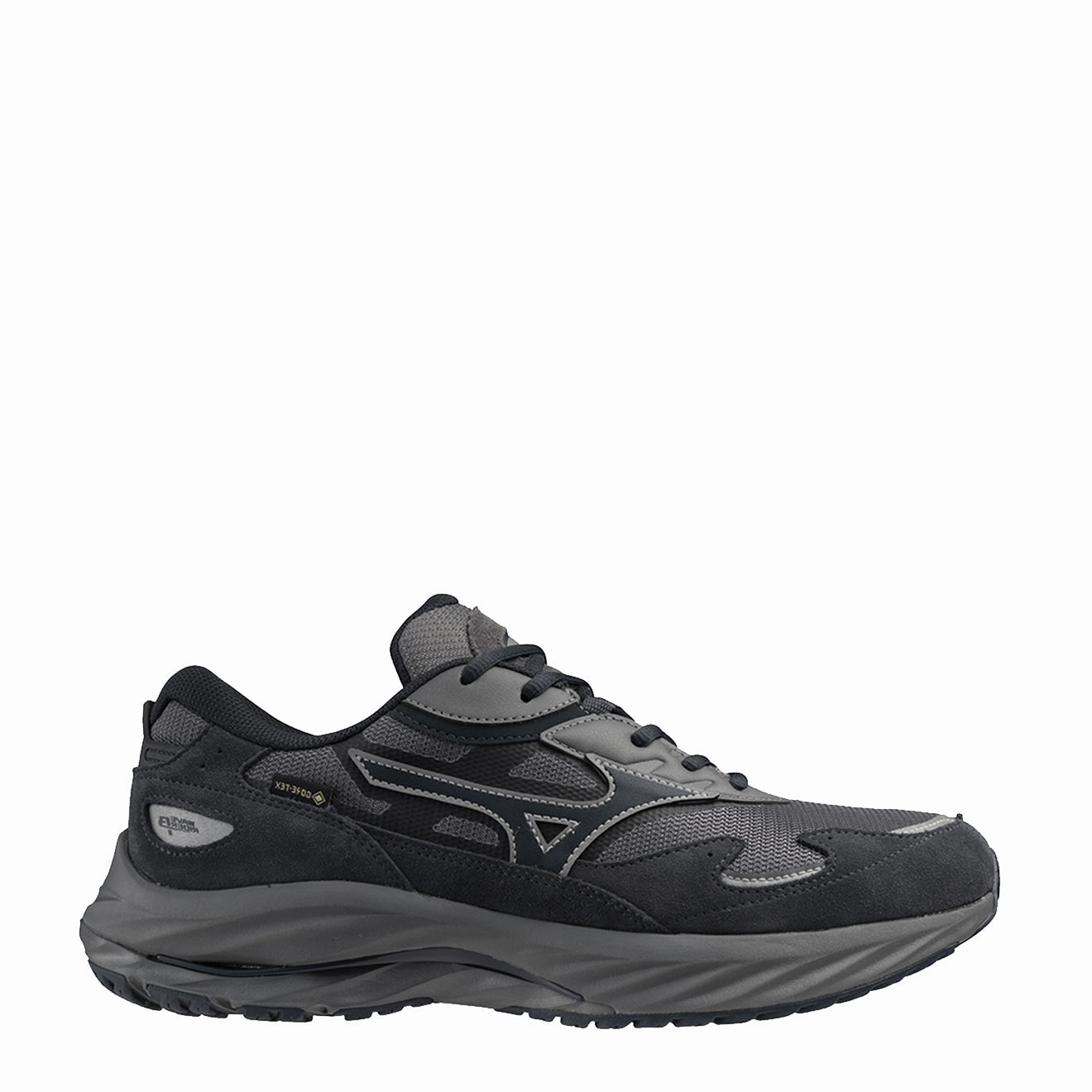 Mizuno Wave Rider ? Gtx Quiet Shade / Vulcan / Silver All Day Support Durable