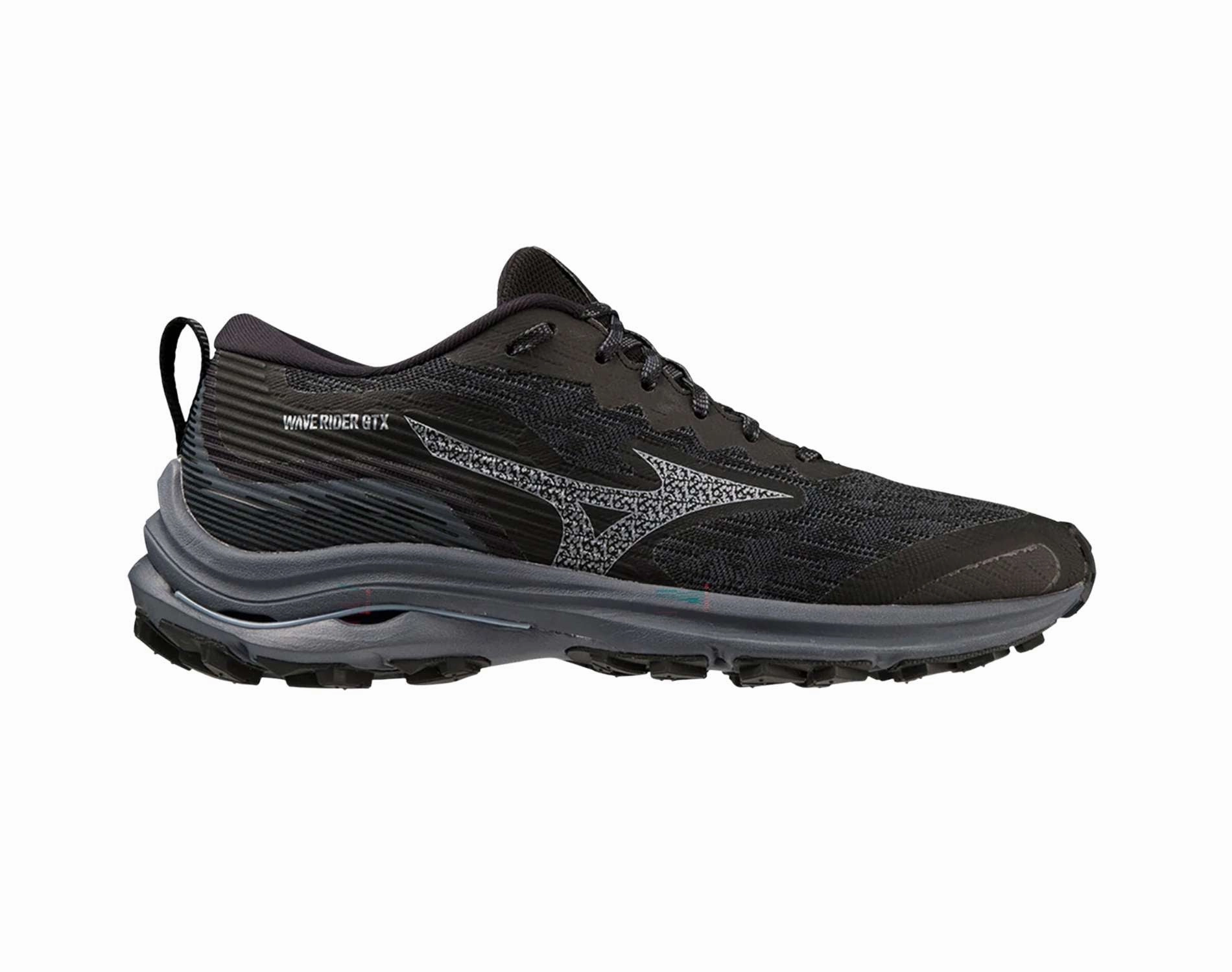 Mizuno Wave Rider Gtx Womens Wide Easy On Off Secure Fit