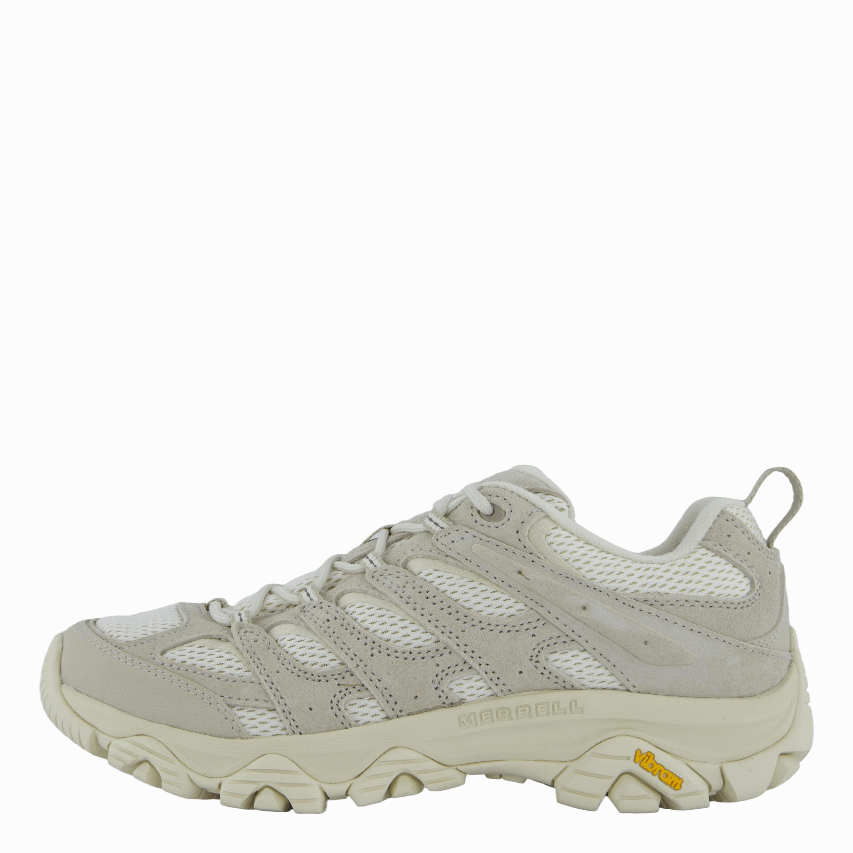 Moab 3 Oyster Chalk Secure Fit Leather Shoes