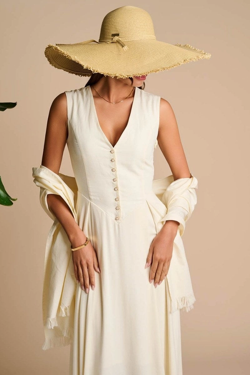 Montauk Large Brim Sun Hat | Natural