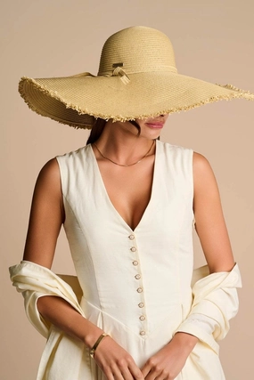 Montauk Large Brim Sun Hat | Natural