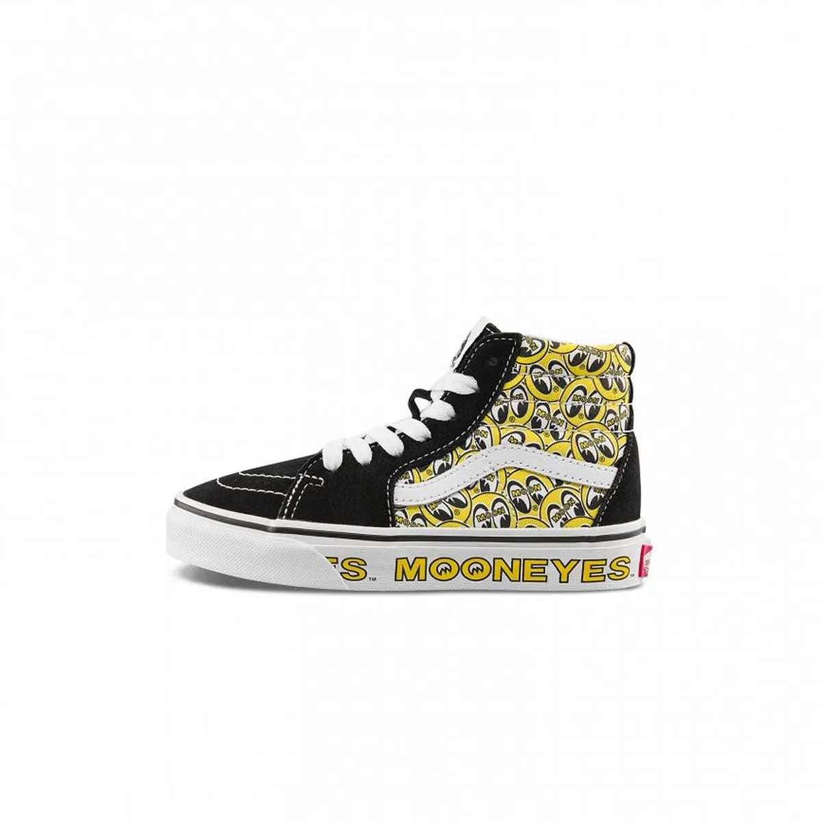 All Day Support Flat Feet Shoes   Mooneyes Kid'S Sk8-Hi 'Black Yellow'