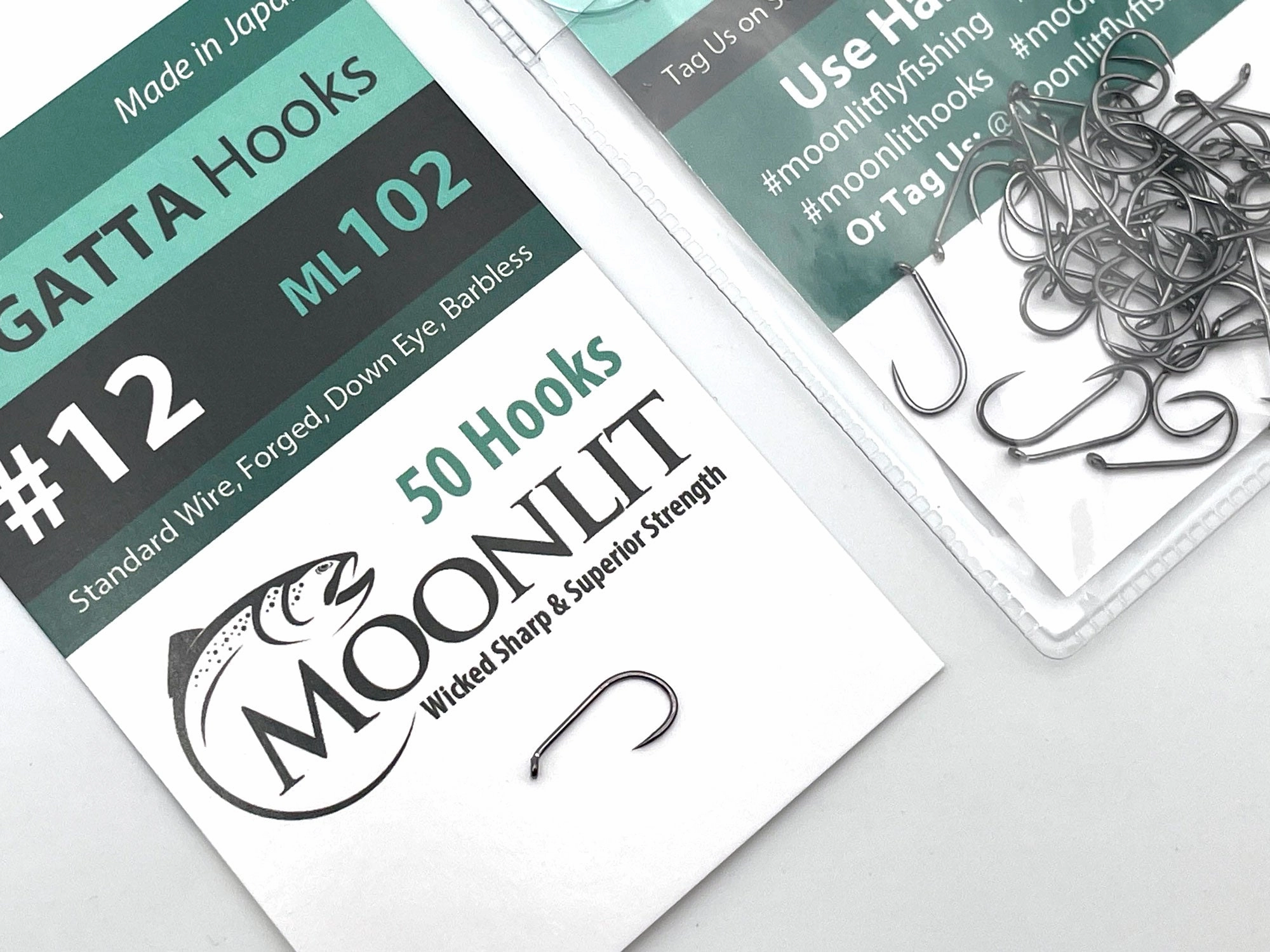 Moonlit TOGATTA ML102 Premium Barbless Hook