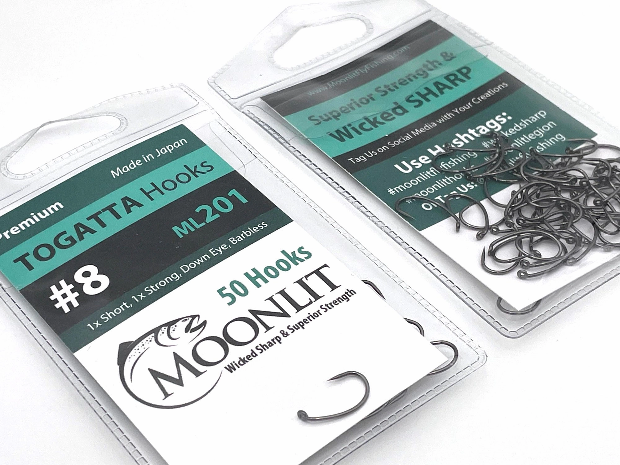 Moonlit TOGATTA ML201 Premium Barbless Hook
