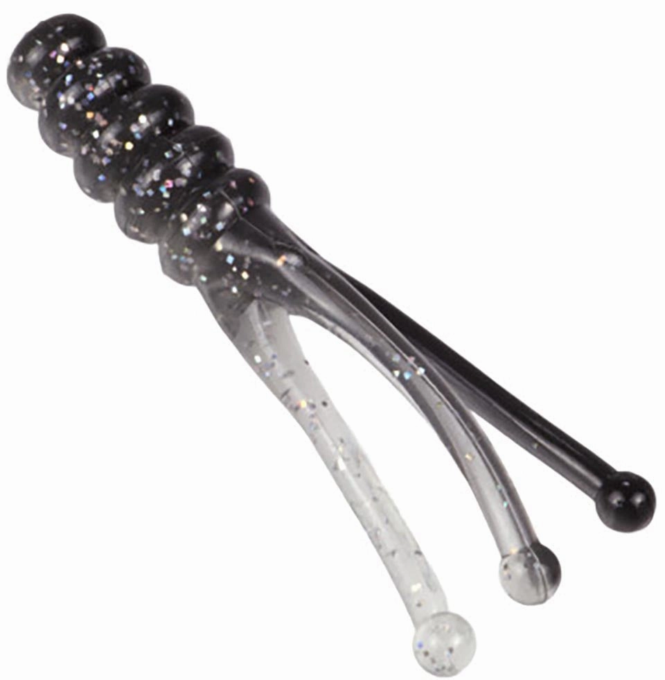Mr. Crappie Joker Triple Tail Soft Plastic Grub - 15 pack