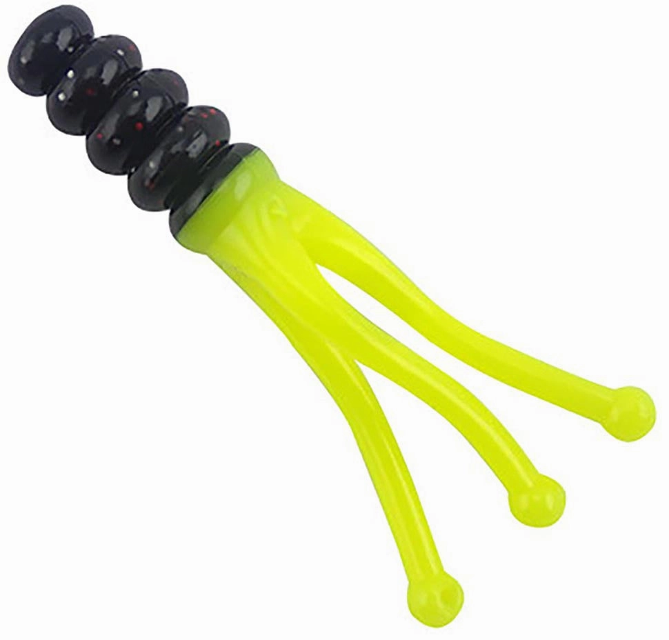 Mr. Crappie Joker Triple Tail Soft Plastic Grub - 15 pack