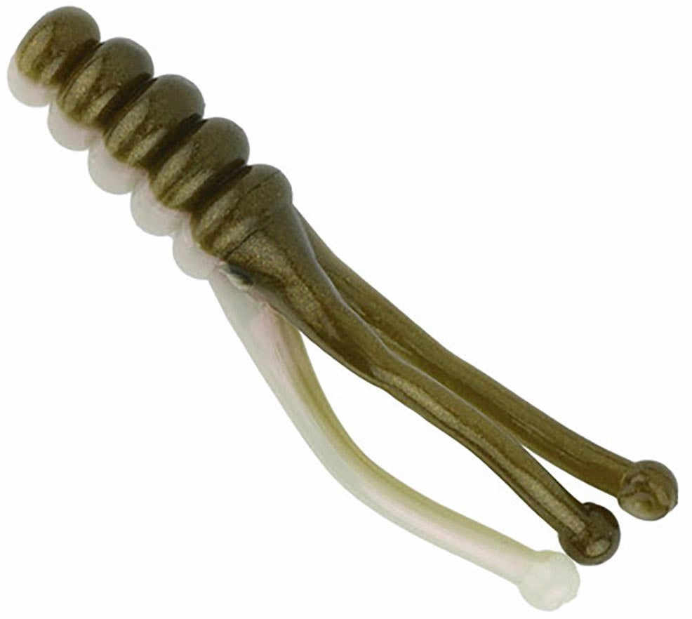 Mr. Crappie Joker Triple Tail Soft Plastic Grub - 15 pack
