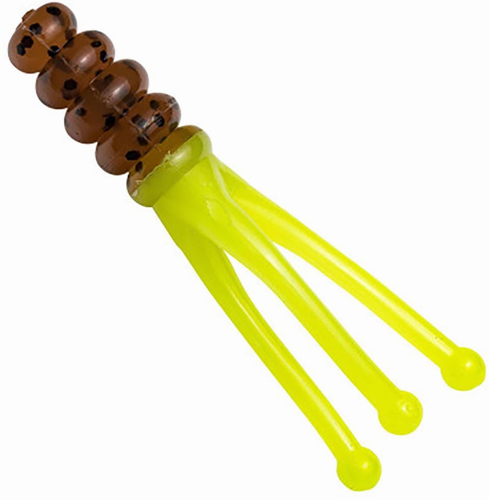 Mr. Crappie Joker Triple Tail Soft Plastic Grub - 15 pack