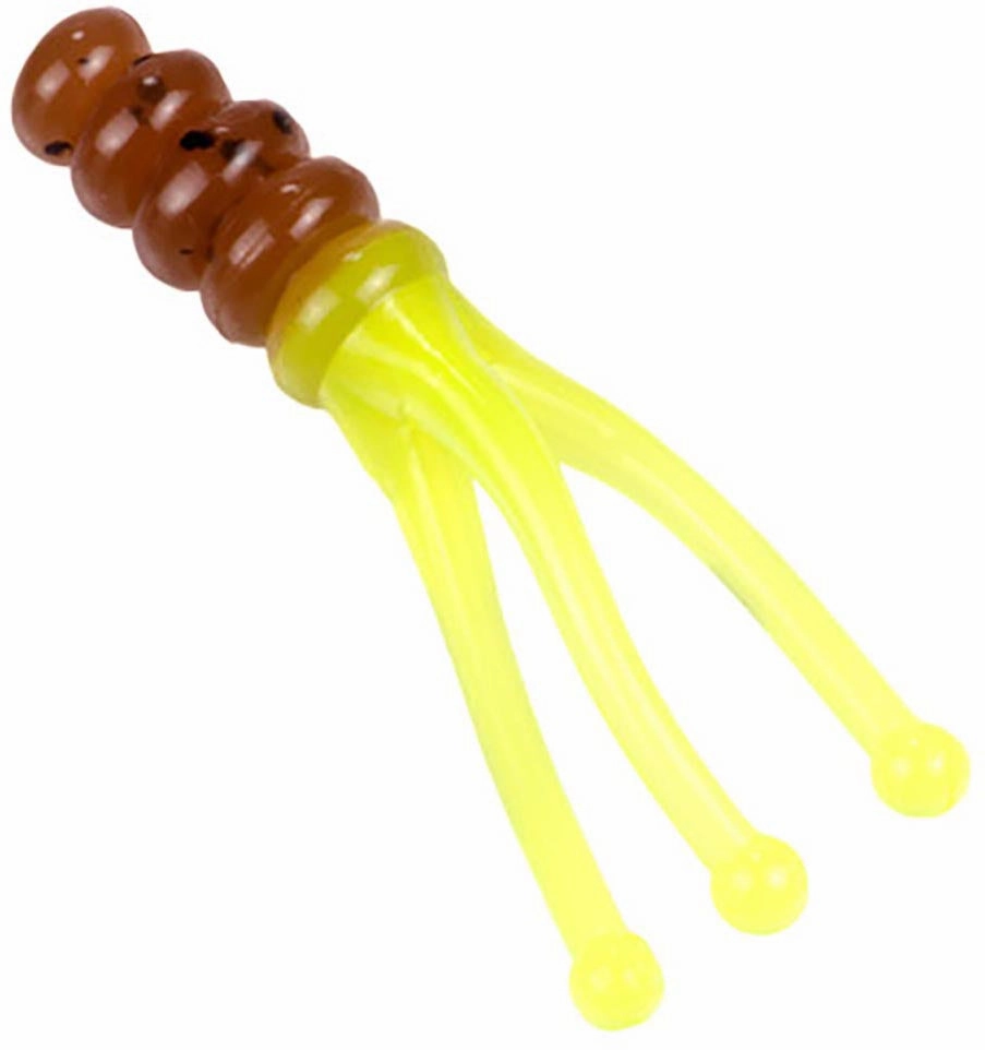 Mr. Crappie Joker Triple Tail Soft Plastic Grub - 15 pack