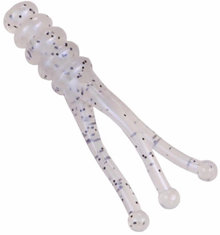 Mr. Crappie Joker Triple Tail Soft Plastic Grub - 15 pack