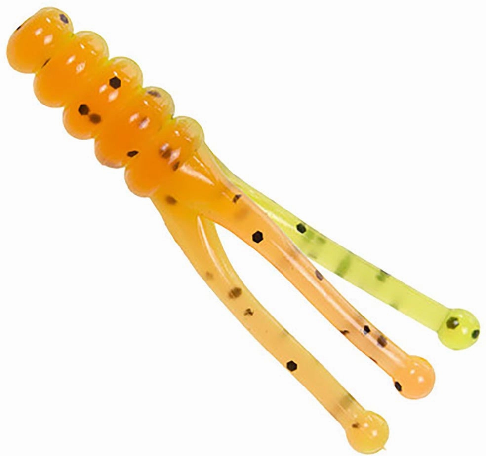 Mr. Crappie Joker Triple Tail Soft Plastic Grub - 15 pack