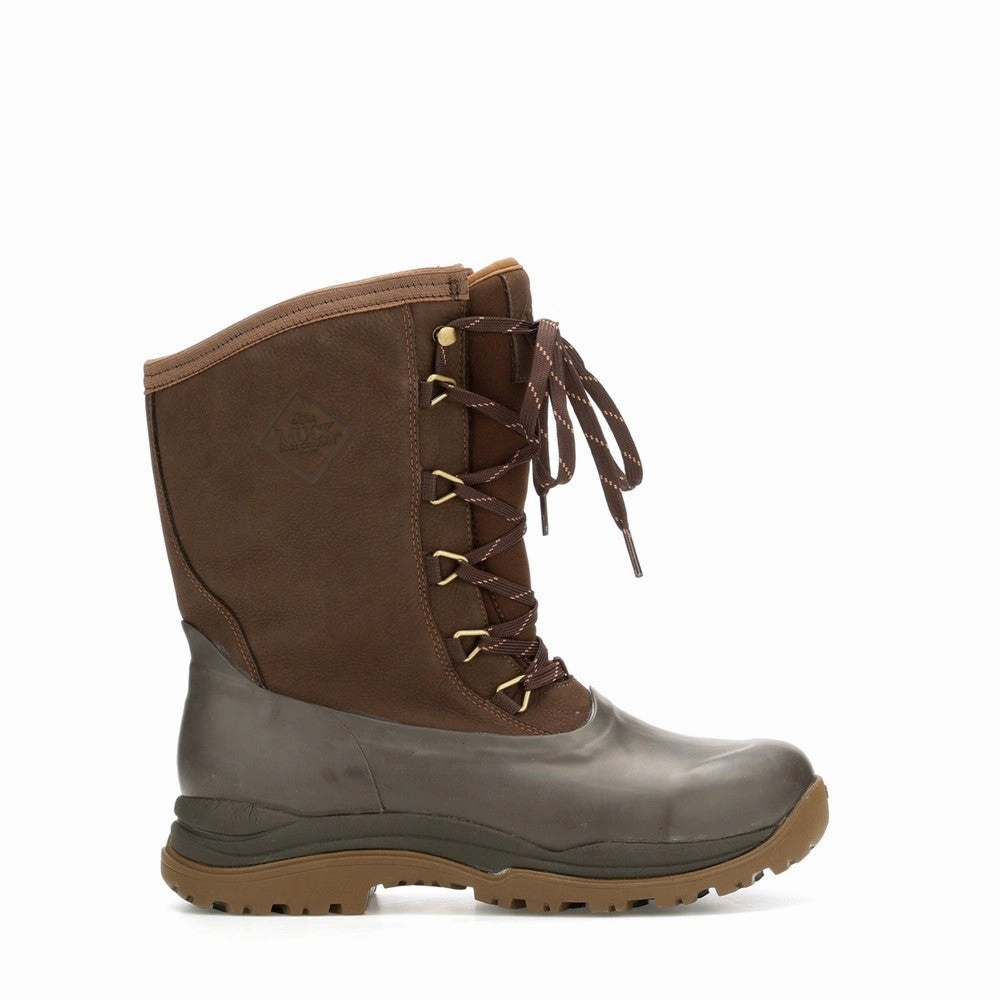 Muck Boots Arctic Outpost Leather Vibram Grip Short Boots Sporty Style