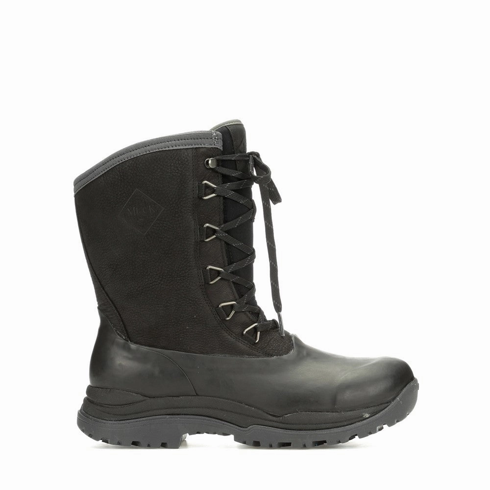Travel Footwear Muck Boots Arctic Outpost Leather Vibram Grip Short Boots