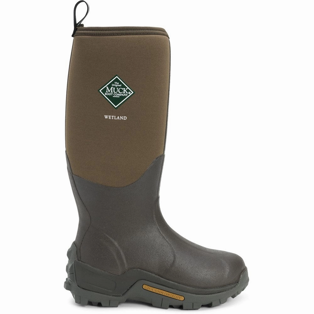 Rugged Travel Ready Muck Boots Wetland Hi Patterned Wellington