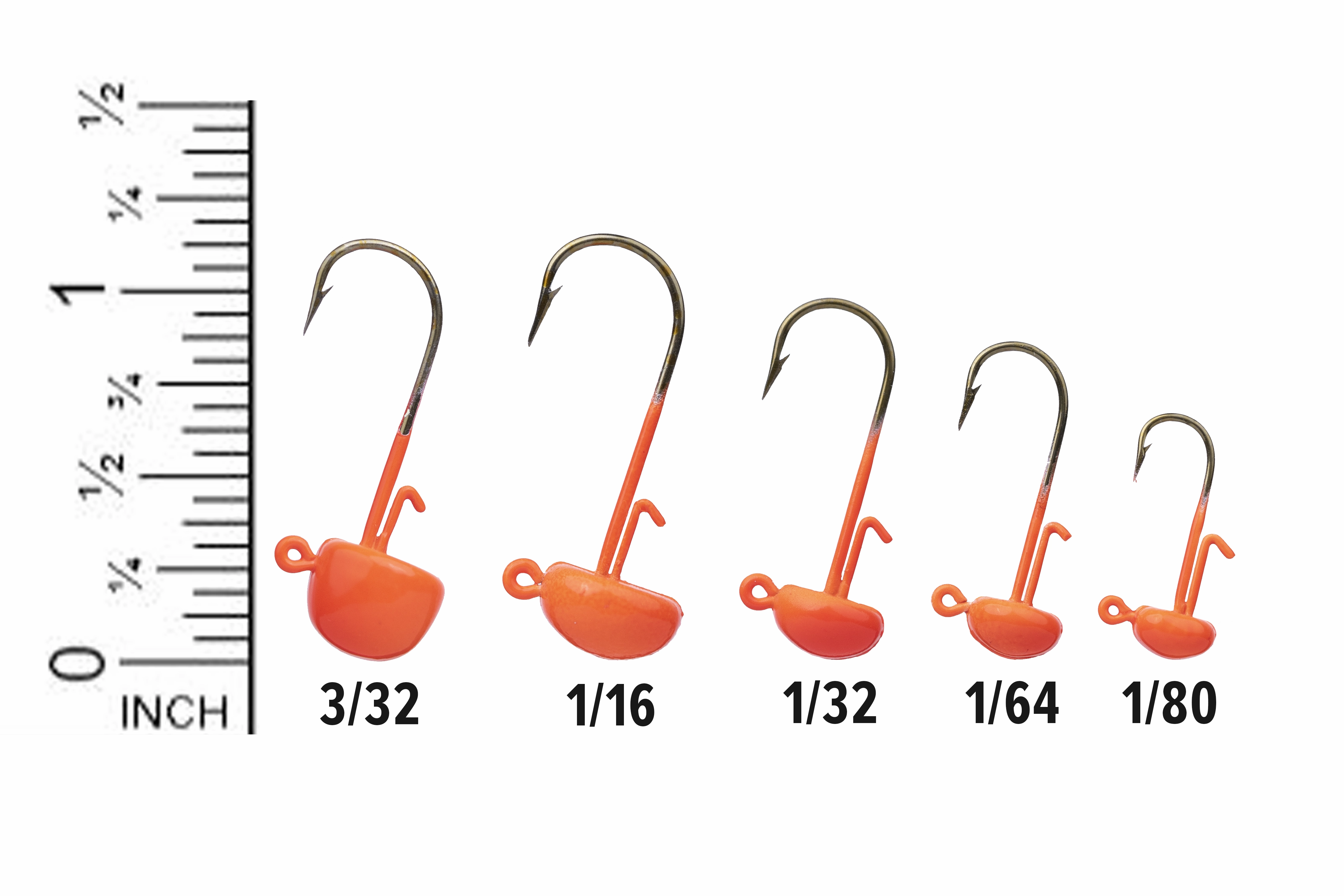 Mule Fishing Ultra-Light Finesse Jig heads 5 Pack