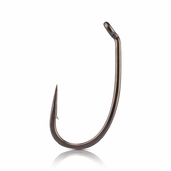 Mustad Egg/Caddis Hook Offset 2XH 2X Short Forged Down Eye TitanX 25 Pack