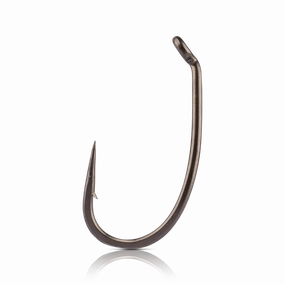 Mustad Egg/Caddis Hook Offset 2XH 2X Short Forged Down Eye TitanX 25 Pack