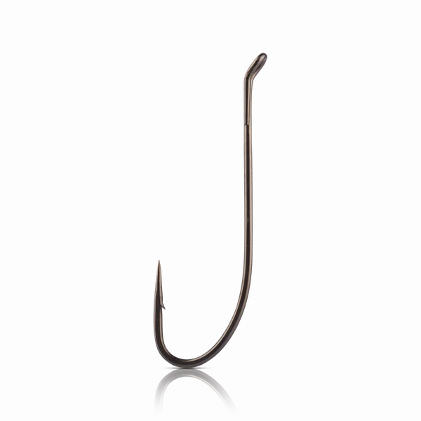 Mustad Salmon Single Low Water 3XL Forged Looped Up Eye TitanX 25 Pack