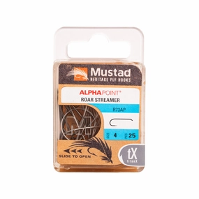 Mustad Streamer Hook 9671 2XH 3XL Forged Down Eye TitanX 25 Pack