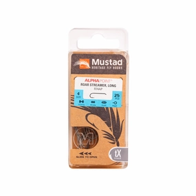 Mustad Streamer Hook 9672 2XH 4XL Forged Down Eye TitanX 25 Pack