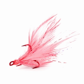 Mustad UltraPoint Feather Dressed Treble 2 pack